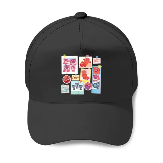 Disney And Pixars Lotso Mei Brave Bears Fluffy Cute Photos Baseball Caps
