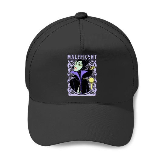 Disney Sleeping Beauty Maleficent Old School Poster Pullover Hoodie Baseball Caps