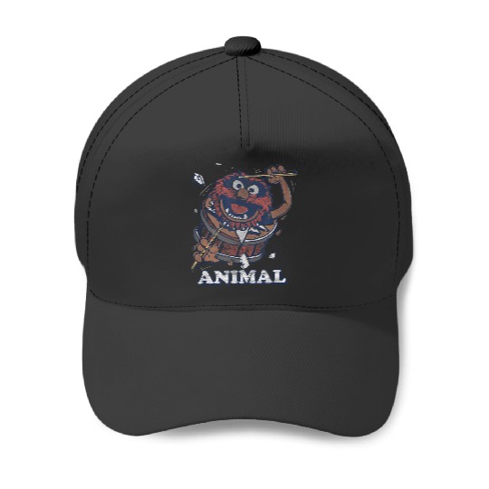Disney The Muppets Animal Wild Drummer Bust Through Baseball Caps