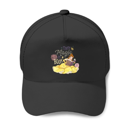 Disney Beauty and the Beast Belle There Is Magic In A Book Baseball Caps