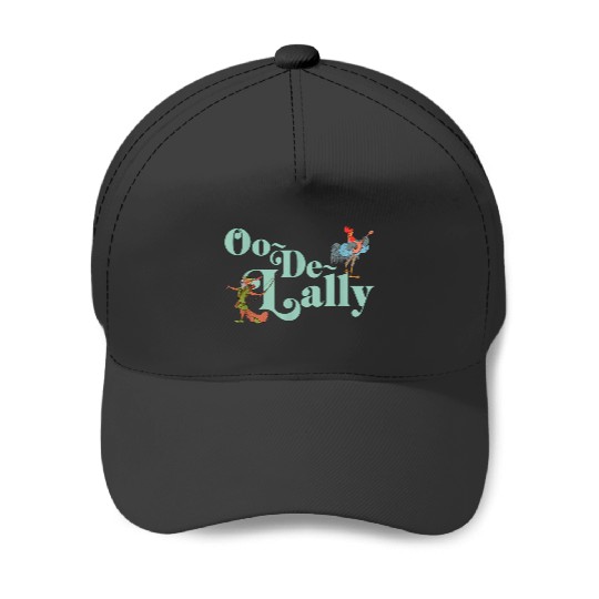 Disney Robin Hood Oo-de-lally Iconic Quote Chest Text Logo Baseball Caps
