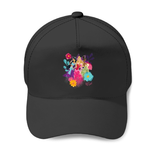 Disney Princess Jasmine Aurora and Tiana Strong at Heart Baseball Caps