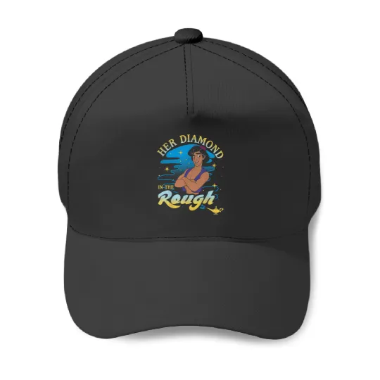 Disney Aladdin Her Diamond In The Rough Portrait Baseball Caps