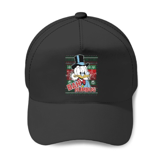 Disney DuckTales Christmas Scrooge McDuck Bah Humbug Merry Christmas 2024 Baseball Caps