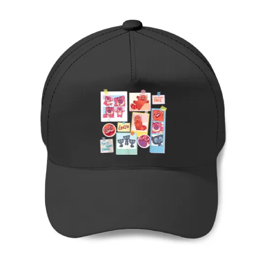 Disney And Pixars Lotso Mei Brave Bears Fluffy Cute Photos Baseball Caps