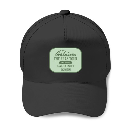 Eras Tour Atlanta Night 2 April 29 Sticker Baseball Caps