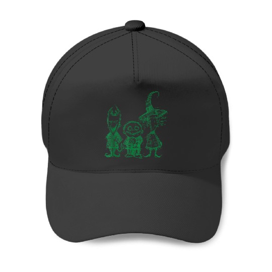 Disney The Nightmare Before Christmas Boogies Trio 2-sided Baseball Caps