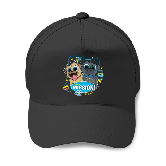 Disney Puppy Dog Pals on a Mission Baseball Caps