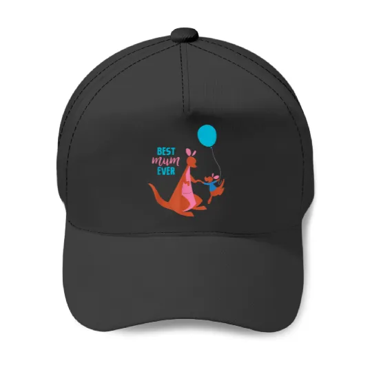 Disney Winnie the Pooh Kanga and Roo Best Mum Ev Baseball Caps