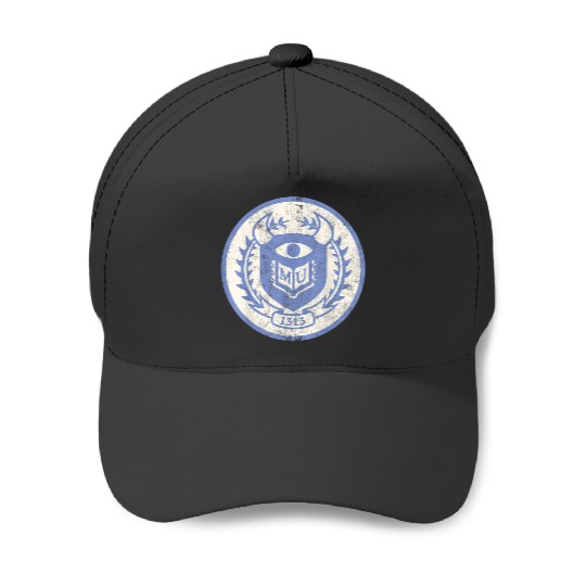 Disney Pixar Monsters University Distressed Scho Baseball Caps