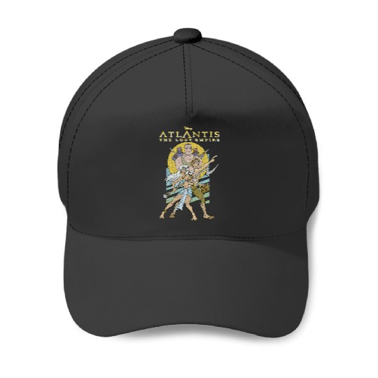 Disney Atlantis The Lost Empire Retro  Movie Poster Baseball Caps