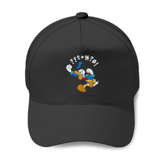 Disney Mickey And Friends  Donald Duck Angry Jum Baseball Caps