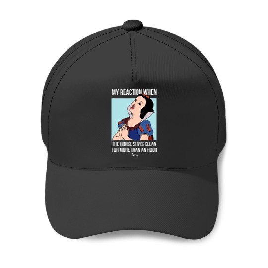 Disney Princess - Snow White House Stays Clean Meme Baseball Caps