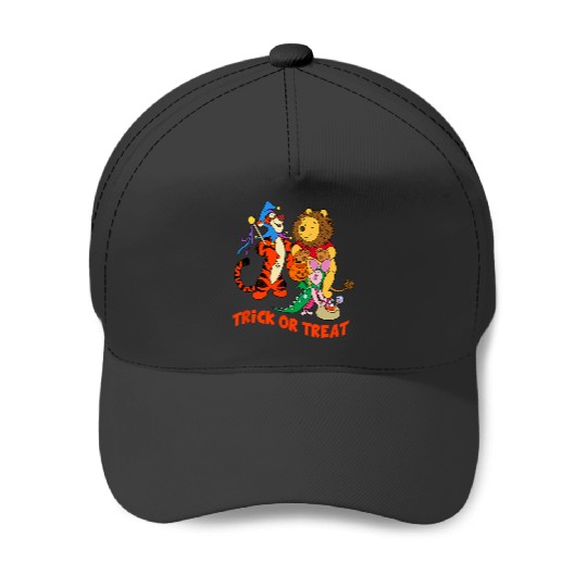 Disney Winnie The Pooh Halloween Group Shot Trick Or Treat Baseball Caps
