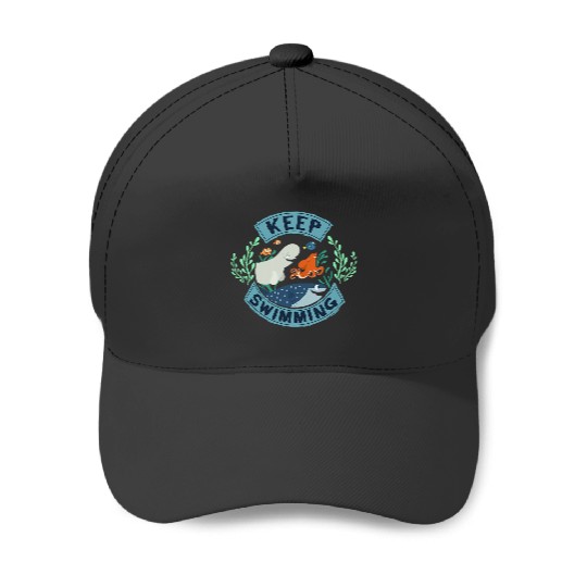 Disney Pixar Finding Dory Hank & Destiny Keep Swimming Baseball Caps