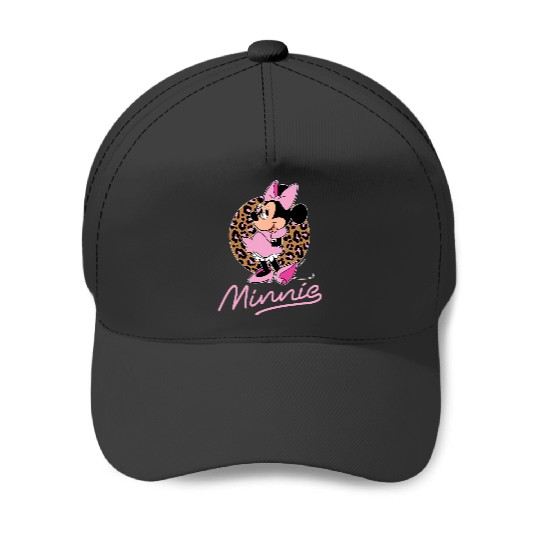 Disney - Minnie Leopard Print Baseball Caps