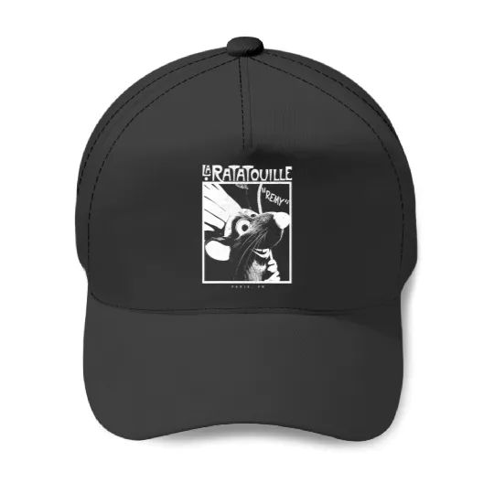Disney Pixarss Ratatouille Chef Remy Faded Silhouette Baseball Caps