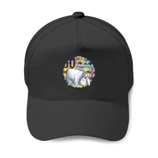 Disney Winnie The Pooh 50th Birthday Eeyore Quote Baseball Caps