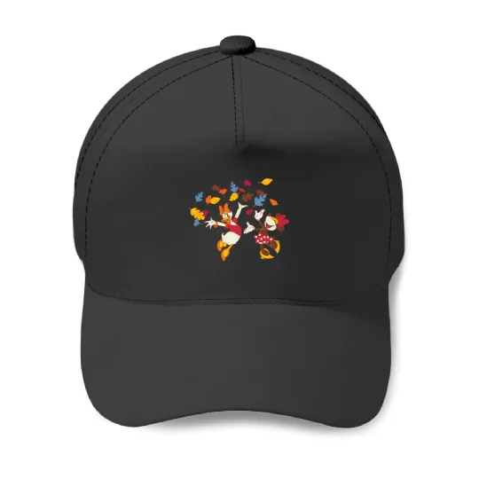 Disney Minnie Mouse and Daisy Duck Thanksgiving Fun Baseball Caps