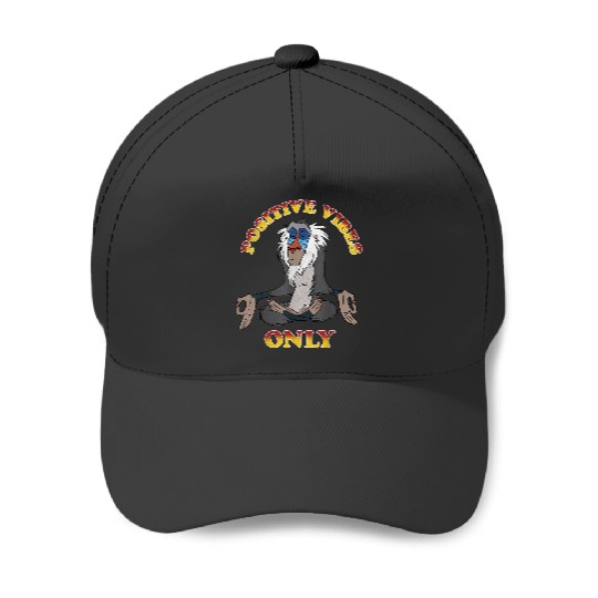 Disney The Lion King Rafiki Positive Vibes Meditation Baseball Caps