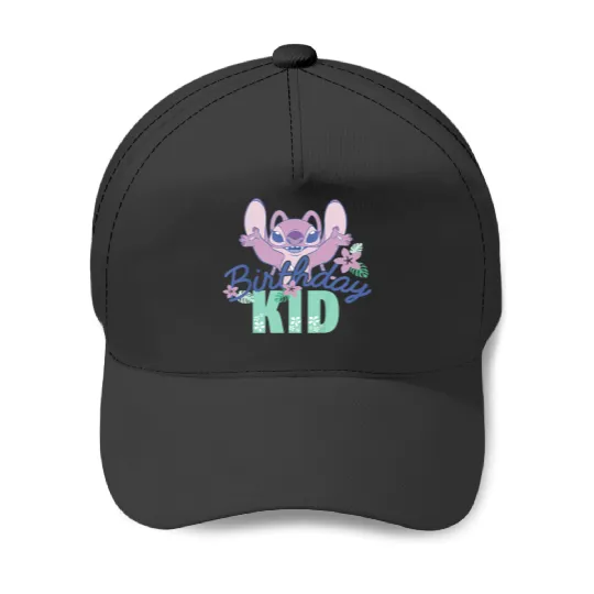 Kids Disney Lilo & Stitch Birthday Kid Retro Ang Baseball Caps