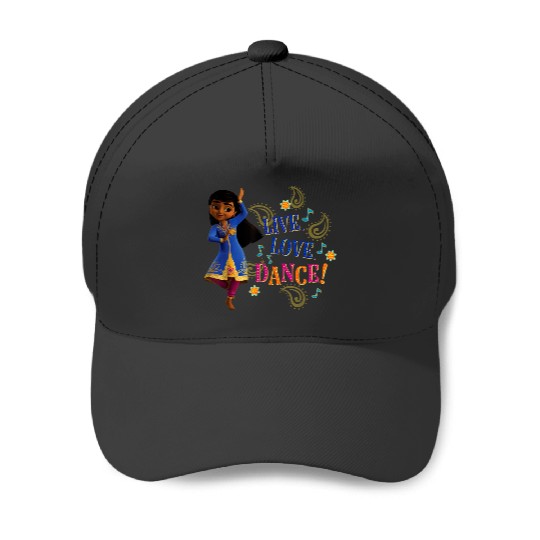 Disney Mira Royal Detective Live Love Dance Baseball Caps