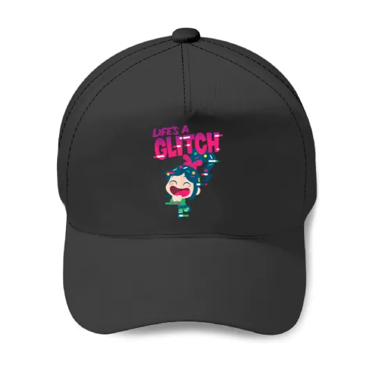 Disney Ralph Breaks the Internet Vanellope Glitch Baseball Caps