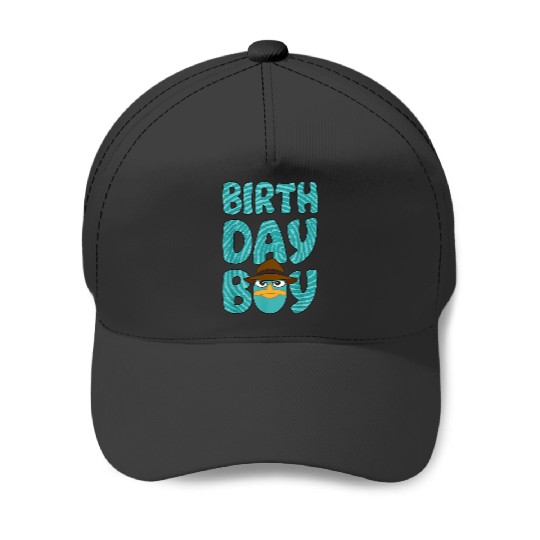 Discover Disney Phineas And Ferb Birthday Boy Perry Big F Baseball Caps