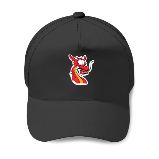 Mushu Chinese Dragon  : Disney Mulan Anime Mushu, Mulan and Mushu Baseball Caps