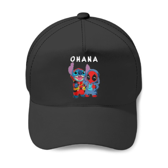 stitch ohana means Family  T-Shir  , Stitch Eras Tour , Stitch Shirt, Disney Land Lilo and Stitch Baseball Caps