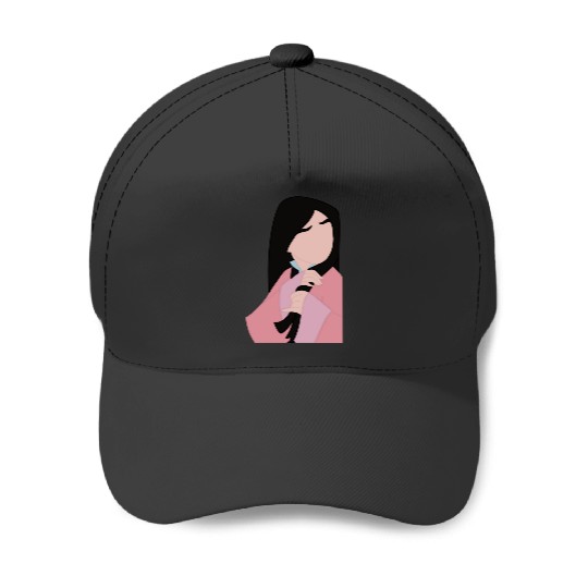 Vintage Animated Comedy Film-  Movie  3: Disney Mulan Anime Mushu, Mulan and Mushu Baseball Caps