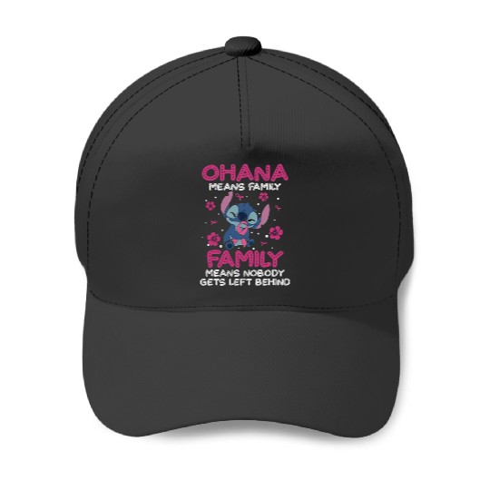 ohana means family Christmas ugly sweater  , Stitch Eras Tour , Stitch Shirt, Disney Land Lilo and Stitch Baseball Caps