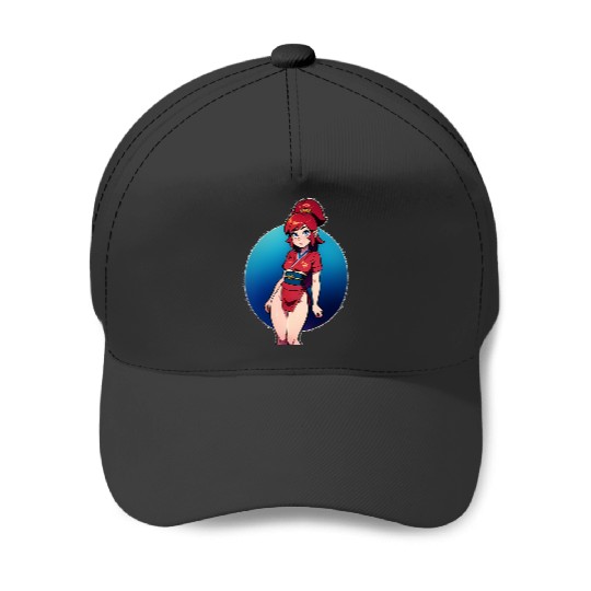 Chinese warrior princess Sticker: Disney Mulan Anime Mushu, Mulan and Mushu Baseball Caps