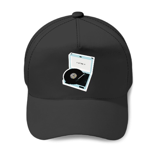 Discover Taylor Record Player 1989 Baseball Caps