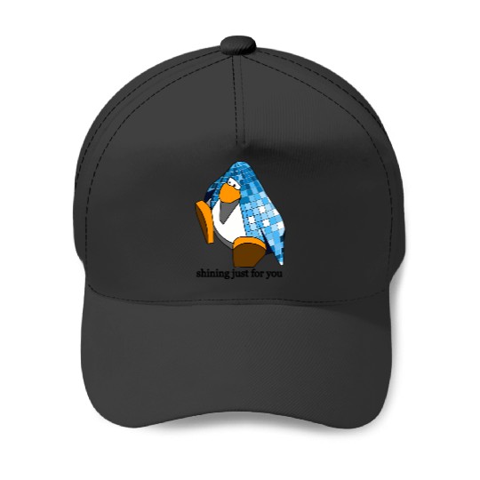Discover Mirrorball Taylor Penguin Baseball Caps