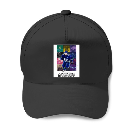 Quinn Hughes Eras Tour Vancouver Canucks Bigger Print Baseball Caps