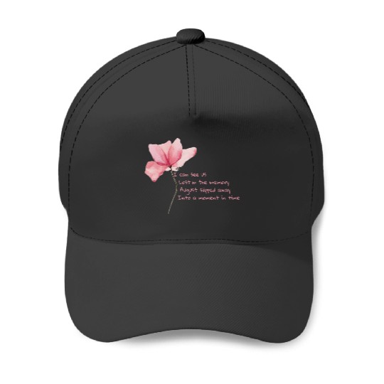 Discover Taylor August Lyrics Product Baseball Caps