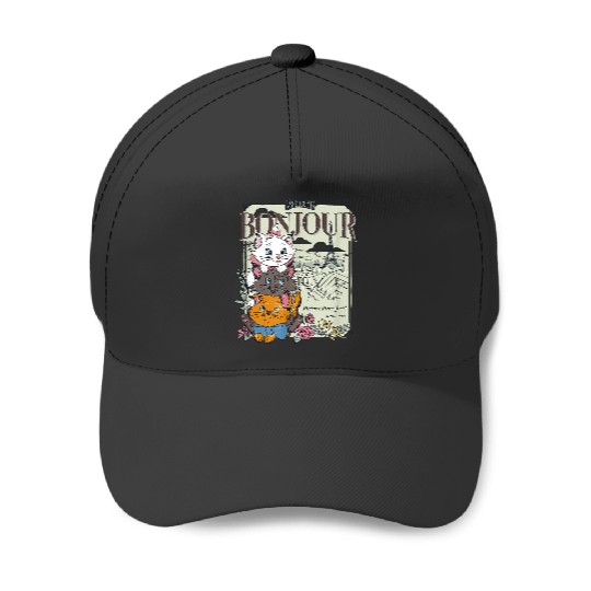 Disney The Aristocats Bonjour Baseball Caps