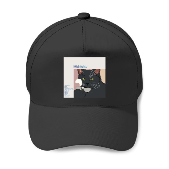Discover Taylor Midnights X Cat Baseball Caps