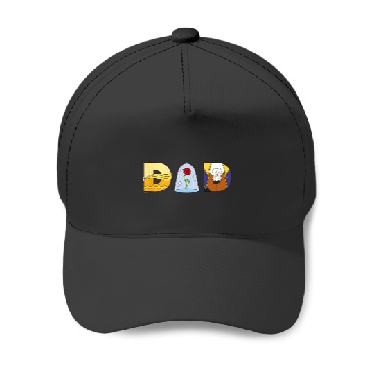 Disney Beauty and the Beast Belle Father’s Day Birthday Dad Baseball Caps