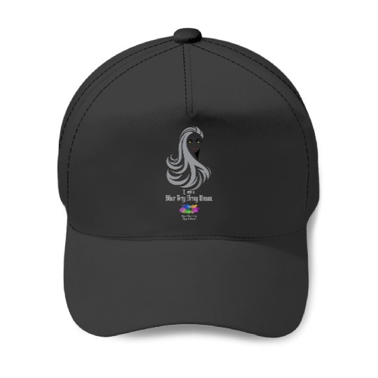 I am a silver grey strong woman [ Black logo on light top]   SALE!! : Disney Villains Maleficent , Maleficent Gift S-5XL Baseball Caps
