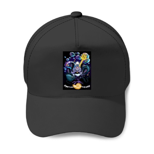 Ursula poster   SALE!! : Disney Villains Maleficent , Maleficent Gift S-5XL Baseball Caps