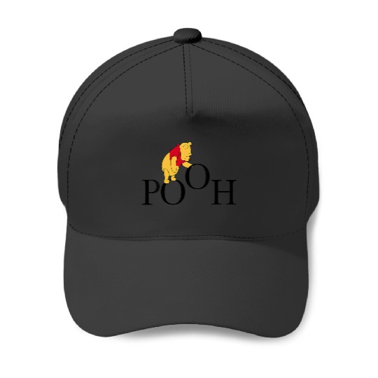 Womens Disney Winnie the Pooh Letters VNeck Baseball Caps