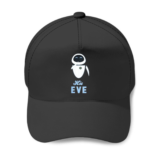 Disney Pixar Wall-E His Eve Couples Baseball Caps