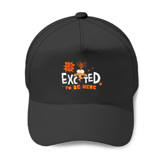 Disneyss Pixarss Inside Out 2 Anxietys So Excited To Be Here Baseball Caps