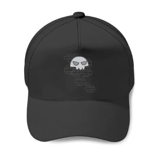 Disneyss Phineas And Ferb Bufford Skull Logo Baseball Caps