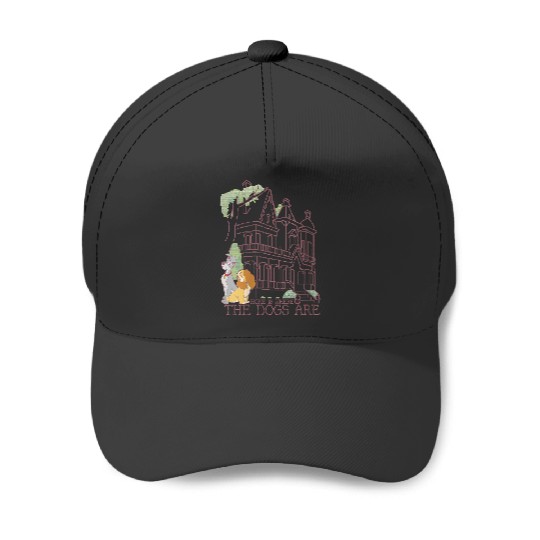 Womens Disney Lady And The Tramp Home Is Where The Dogs Are V-Neck Baseball Caps