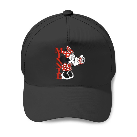 Discover Disney Minnie Mouse with Camera Polka Dot Day Baseball Caps