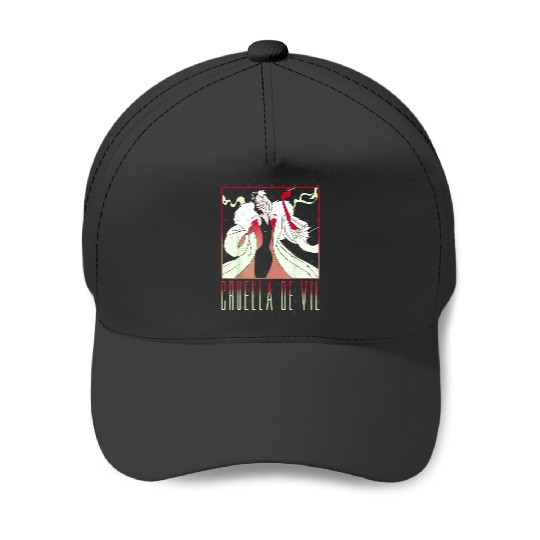 Discover For Men Women Cruella De Vil Retro Vintage   SALE!! : Disney Villains Maleficent , Maleficent Gift S-5XL Baseball Caps