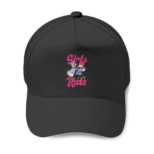 Disney Mickey Classic Minnie And Daisy Girls Rul Baseball Caps